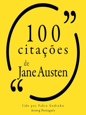 cover image of 100 citações de Jane Austen